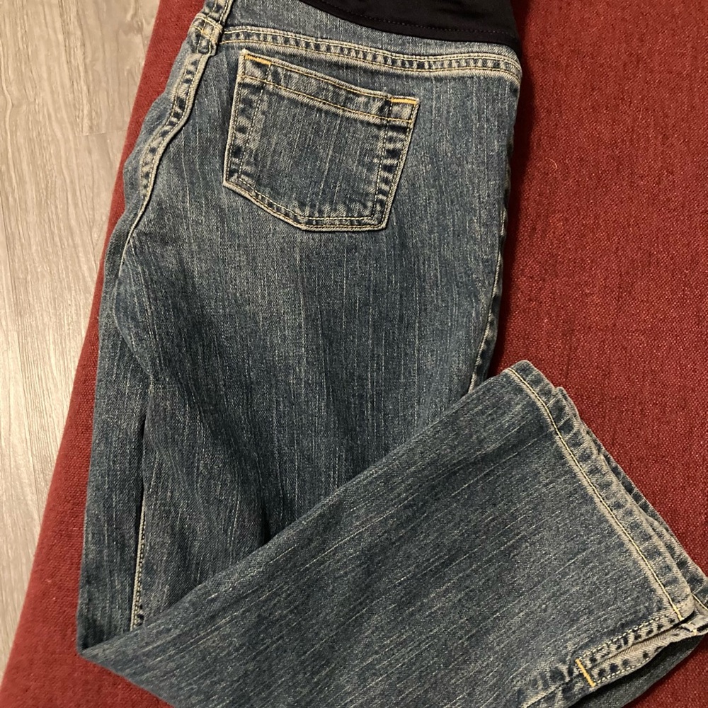Old navy maternity xs jean capris